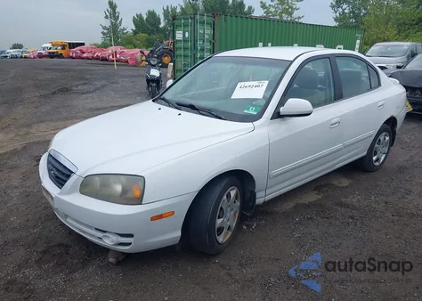 2005 Hyundai Elantra Gls/Gt z USA, uszkodzony, nr VIN KMHDN46DX5U154585